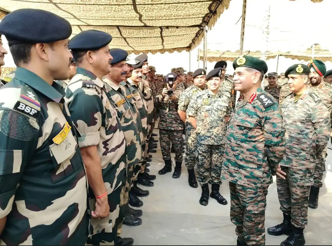 bikaner, Pakistan , Army Chief Dwivedi