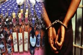 gwalior, Police took major action, against illegal liquor