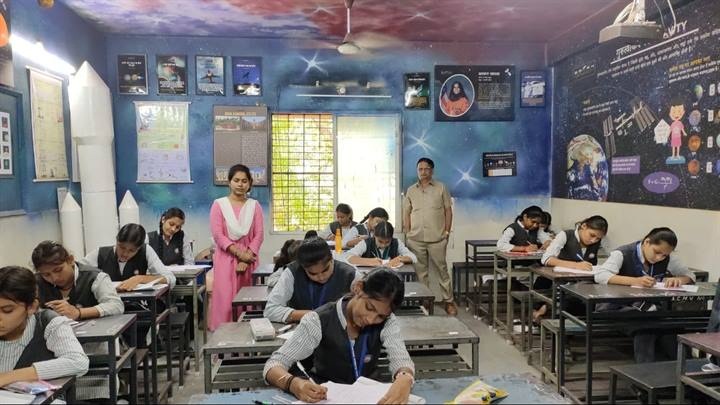 indore, Half-yearly examinations , government schools.