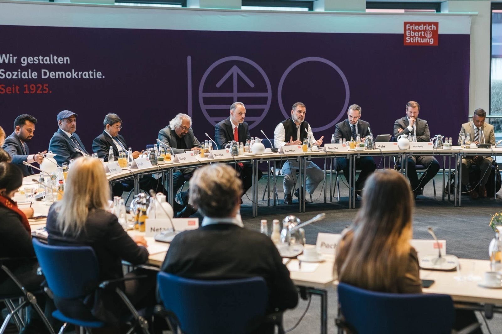 Rahul Gandhi ,  launches scathing attack ,  RSS , Germany