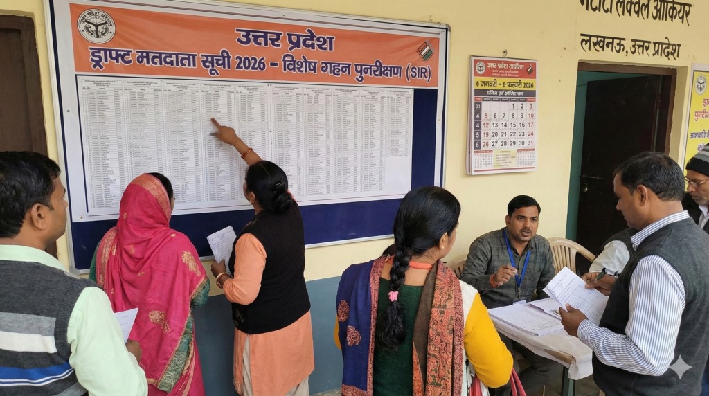 New Dehli , Major redundancies, voter lists , SIR,12 states 