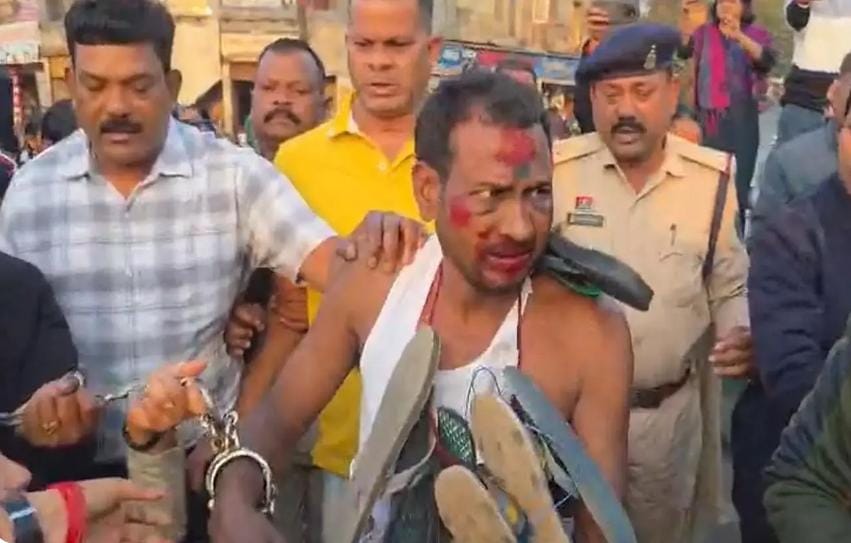 Chhattisgarh, accused , arrested ,  procession,  taken out