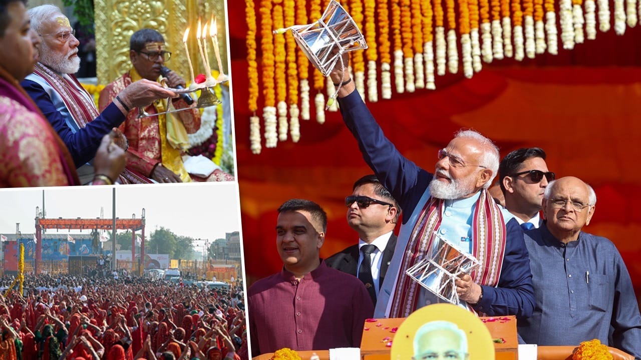 Somnath Shaurya Yatra, PM Modi , tribute , Hamirji Gohil , Vegadji Bhil