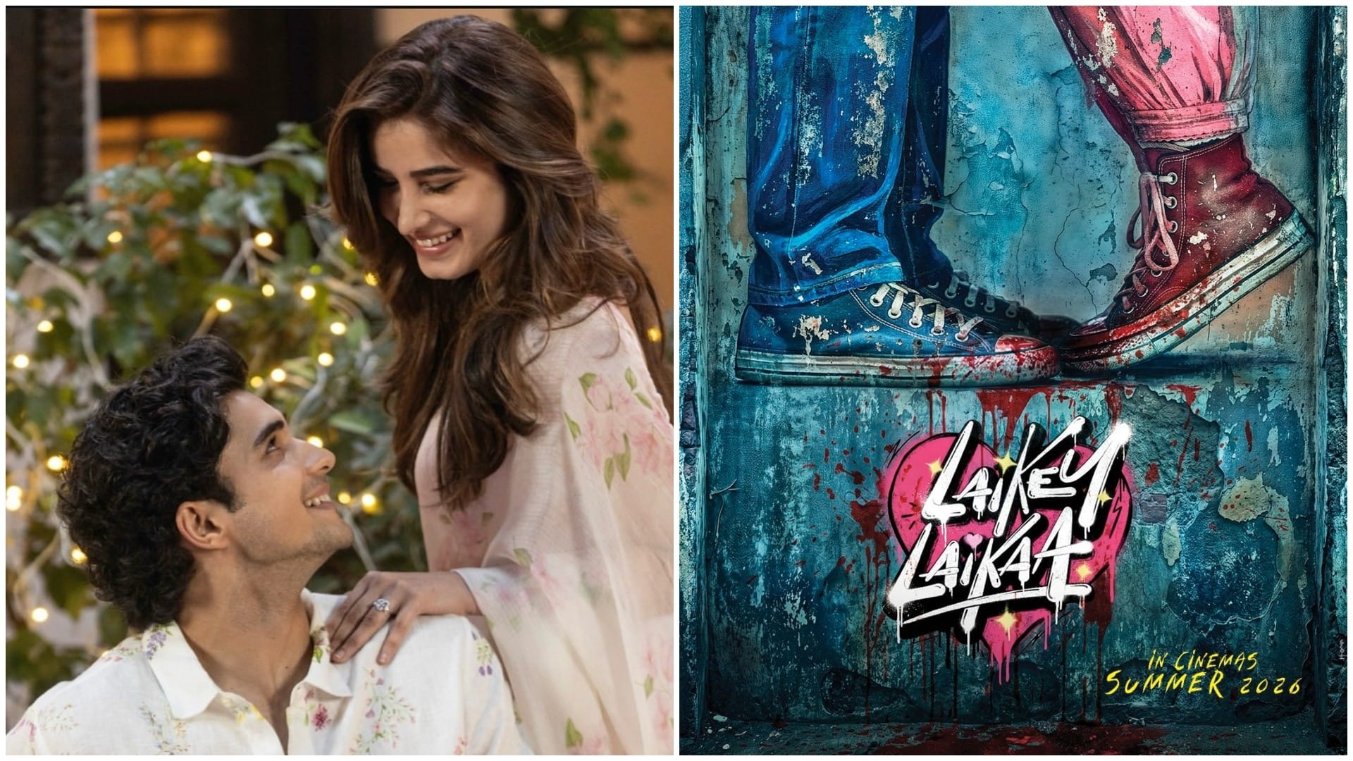 first poster , Laikey Laikaa, out, abhay Varma ,Rasha Thadani