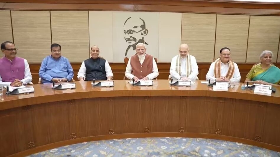 Dehli ,Modi cabinet,  last meeting ,  South Block ,January 21