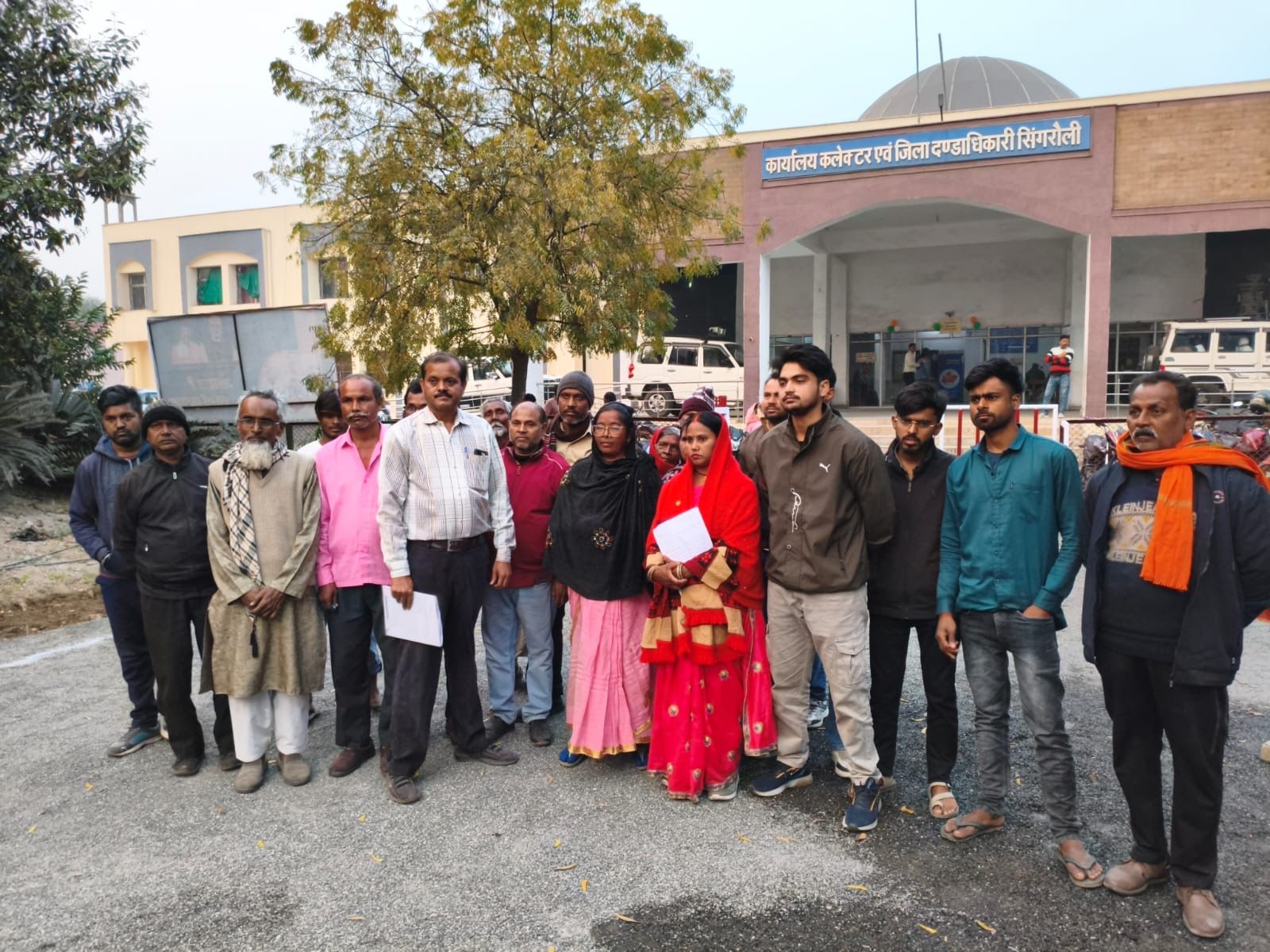 Singrauli,over problems faced,displaced families, Singrauli