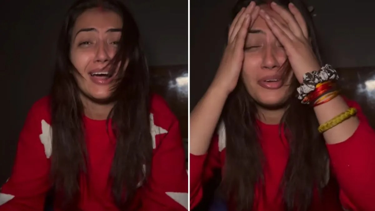  girl Chandrika,video,crying goes viral, accusations,cheating, husband cause uproar