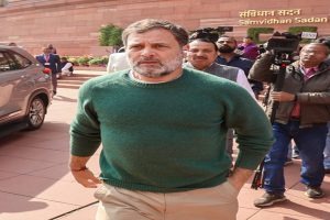 Rahul Gandhi appears,Bhiwandi court, BJP workers protest