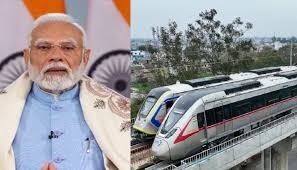Historic day,Meerut: PM Modi launches,Namo Bharat, Metro service