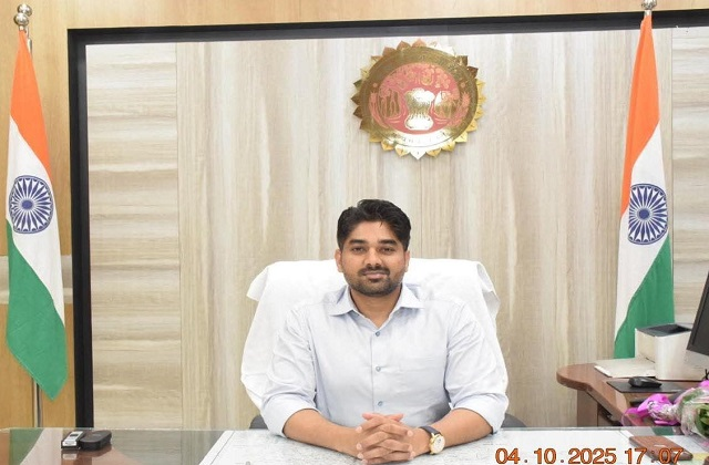 Baidhan , Collector Gaurav Vanal
