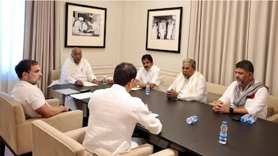 Karnataka prepares , new leader t, selected , legislative party meeting 