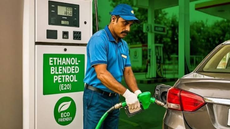 plan ,  blend 25% ethanol , petrol 