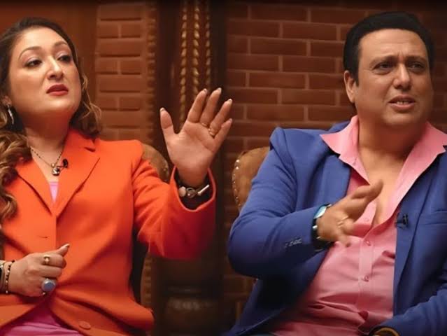 Govinda , wife Sunita, his entire ,film ‘Rupa’.