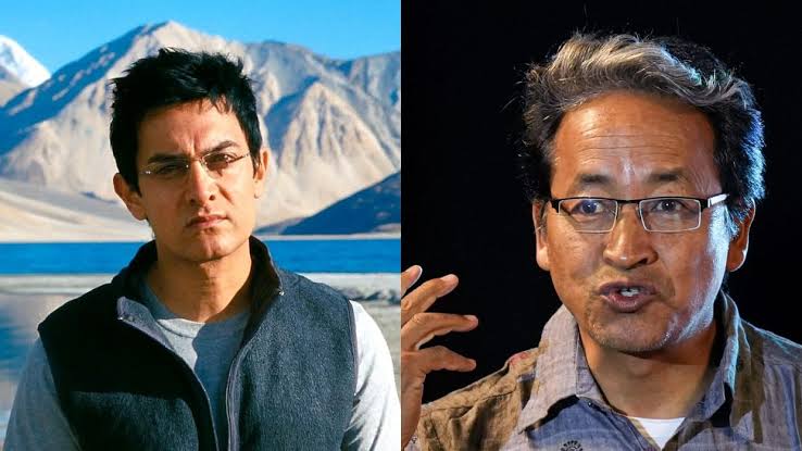 Aamir Khan, Sonam Wangchuk, hunger strike