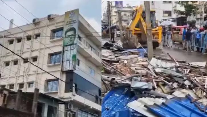 Abhishek Banerjee ,bulldozer ,Theft committed, police uniform