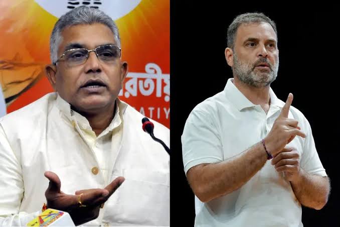  Dilip Ghosh , Rahul Gandhi, political