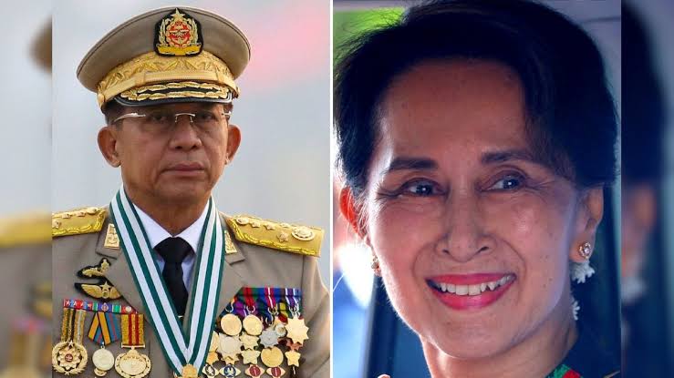 Aung San Suu Kyi , public,five years,Red Cross representative