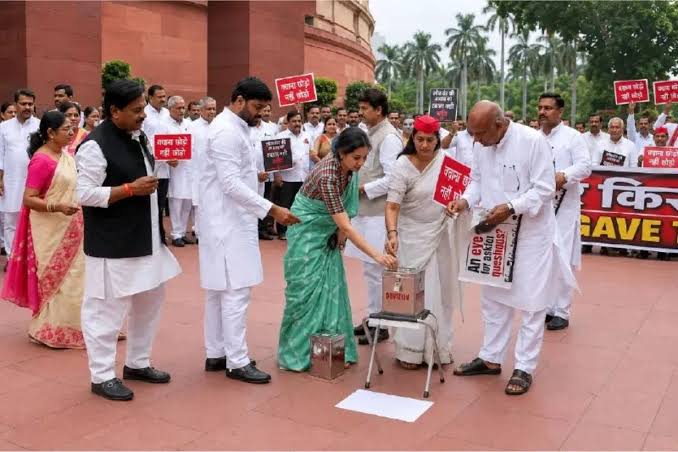 Assembly complex echoes,h slogans demanding, government