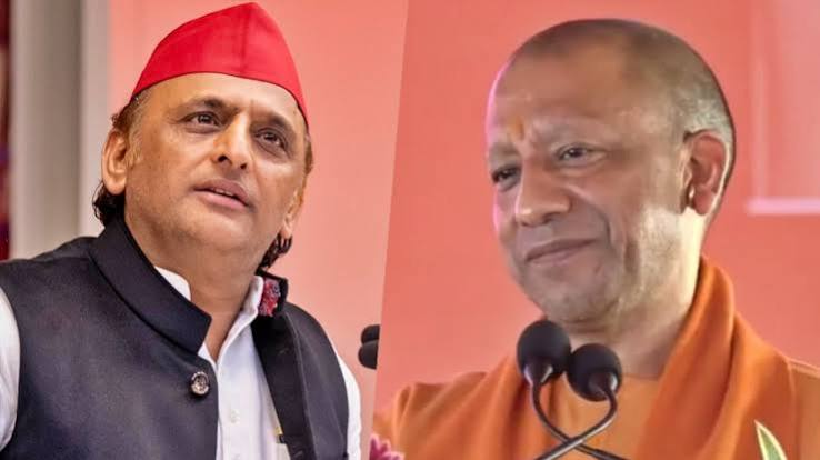 Akhilesh Yadav , CM Yogi,, cosmetic facial