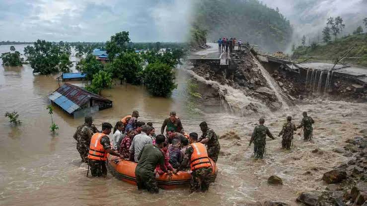 Monsoon-related, mounts , relief and rescue operations
