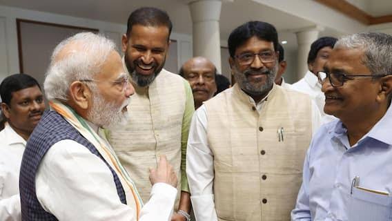 Yusuf Pathan , PM Modi, his parliamentary constituency