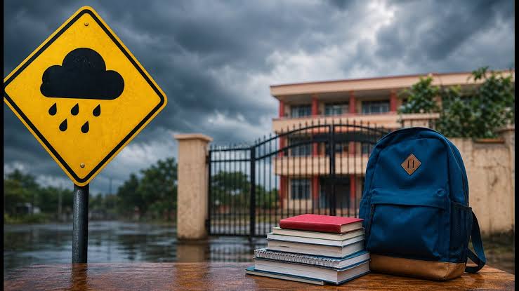 media regarding ,rain warning ,August 17, caution advised 