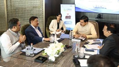   CM Mohan Yadav meets investors in Mumbai.