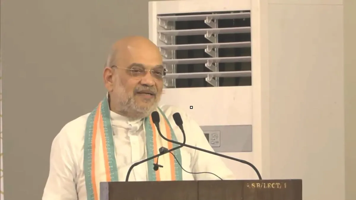   Amit Shah attacks Congress, says they question the Election Commission whenever they lose.